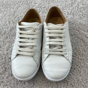 Cole Haan White Leather Sneakers 6.5